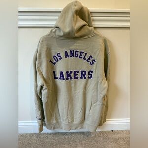 Los Angeles Lakers Beige Hoodie